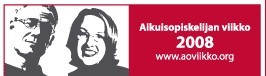 Aikuisopiskelijan viikko 2008