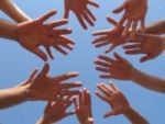 hands in the air